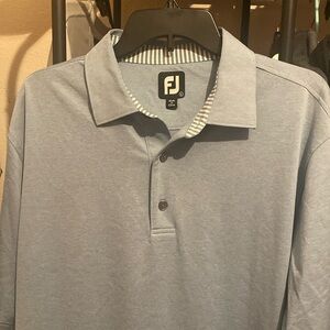 FootJoy Golf Polo Large Blue